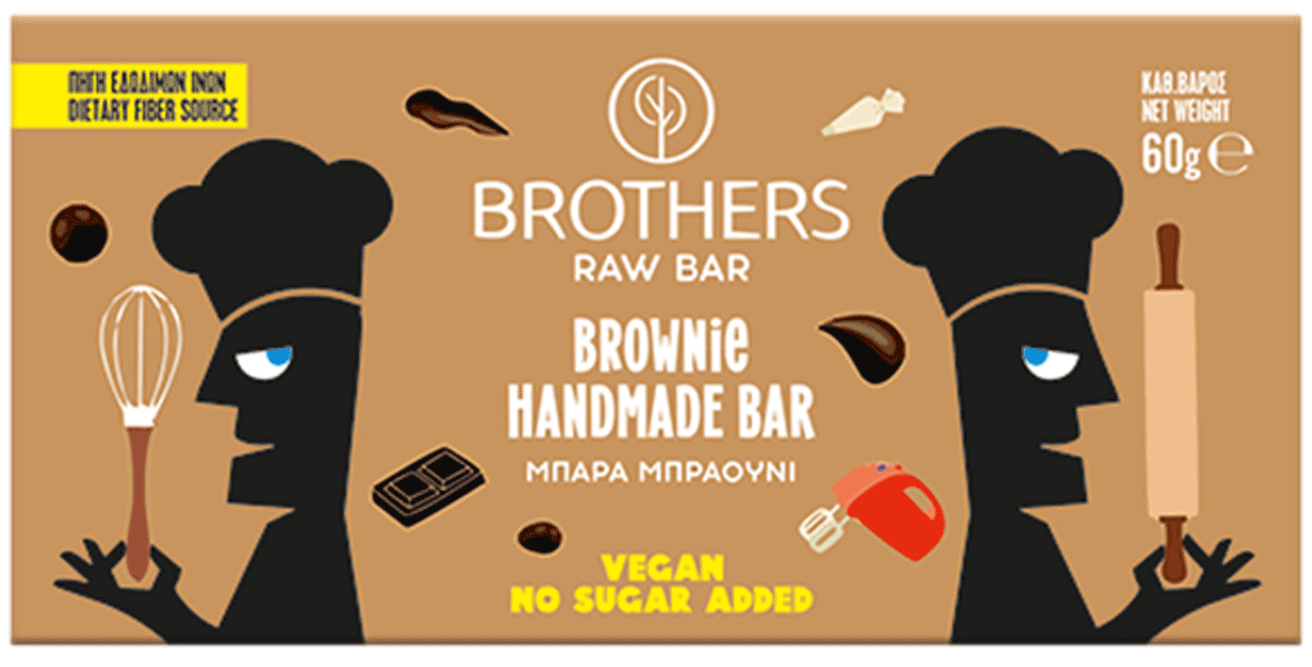 Brothers Μπάρα Brownie 60g